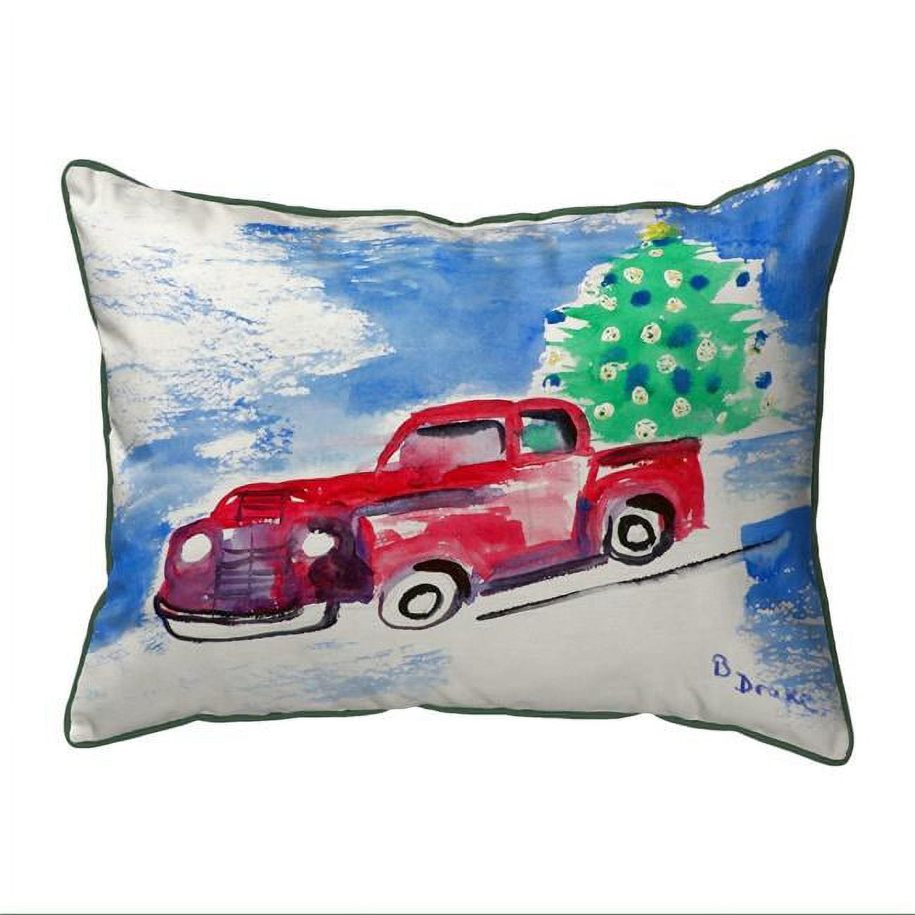 16 x 20 in. Truck & Tree Large Pillow