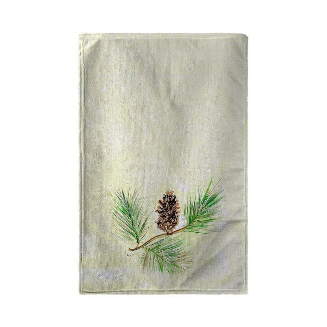 Picture of Betsy Drake KT161 16 x 25 in. Pinecone Kitchen Towel