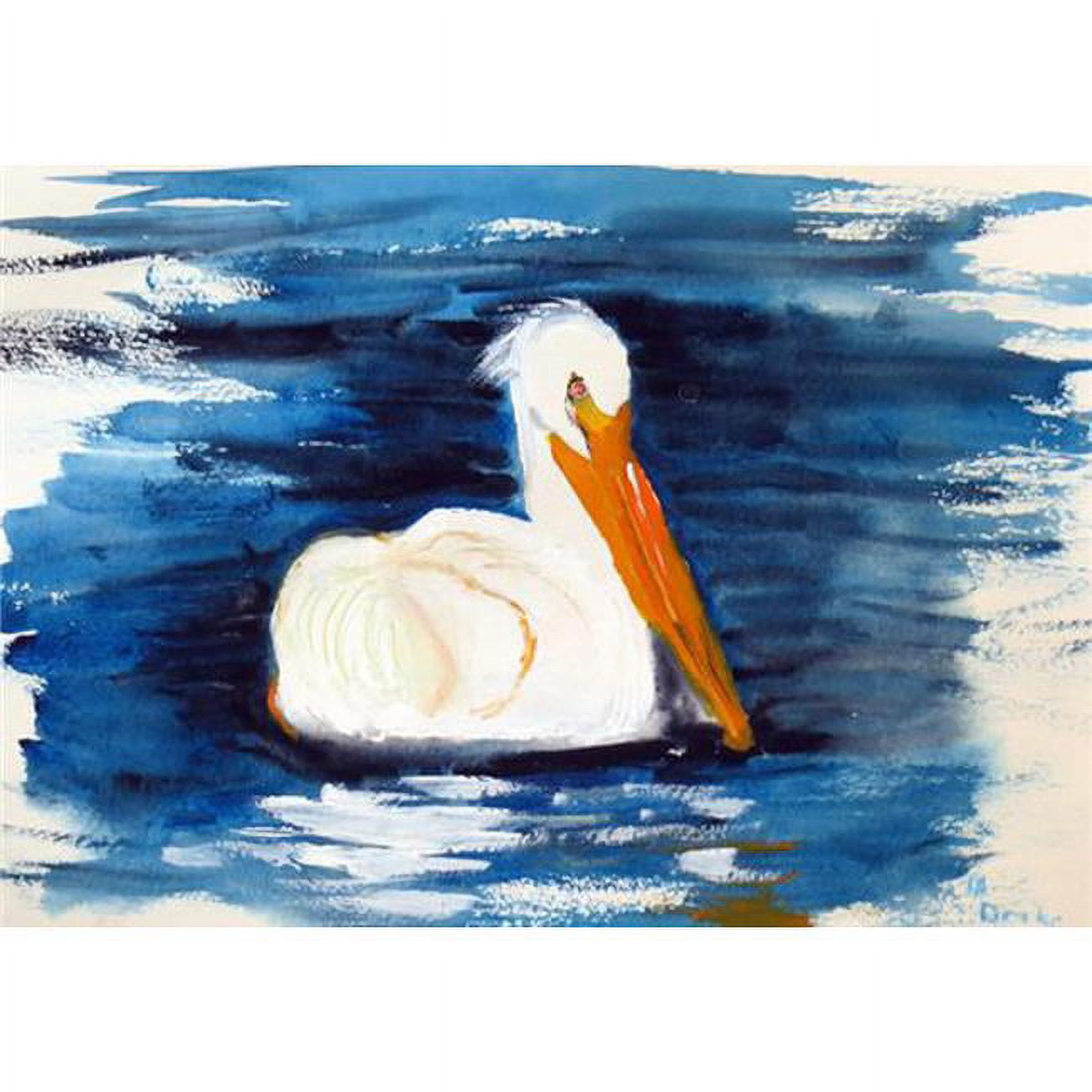 Picture of Betsy Drake KT382 16 x 25 in. Spring Creek Pelican Kitchen Towel