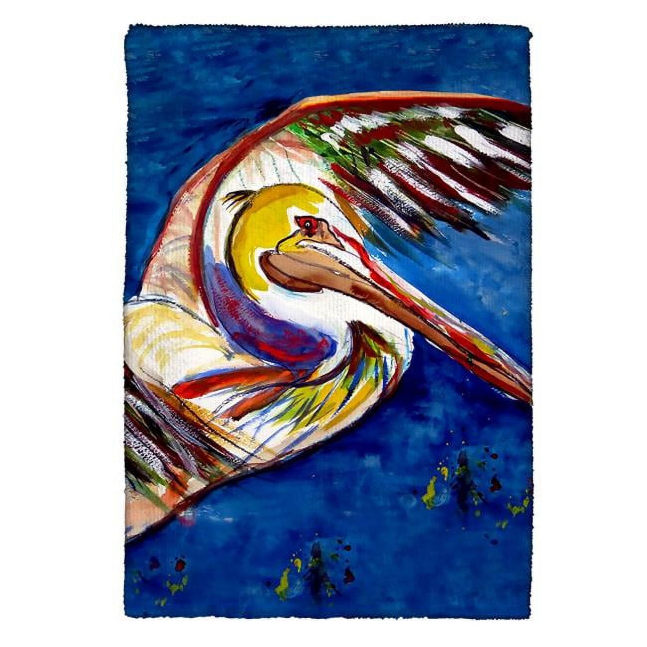 Picture of Betsy Drake KT413 16 x 25 in. Pelican Wing Kitchen Towel