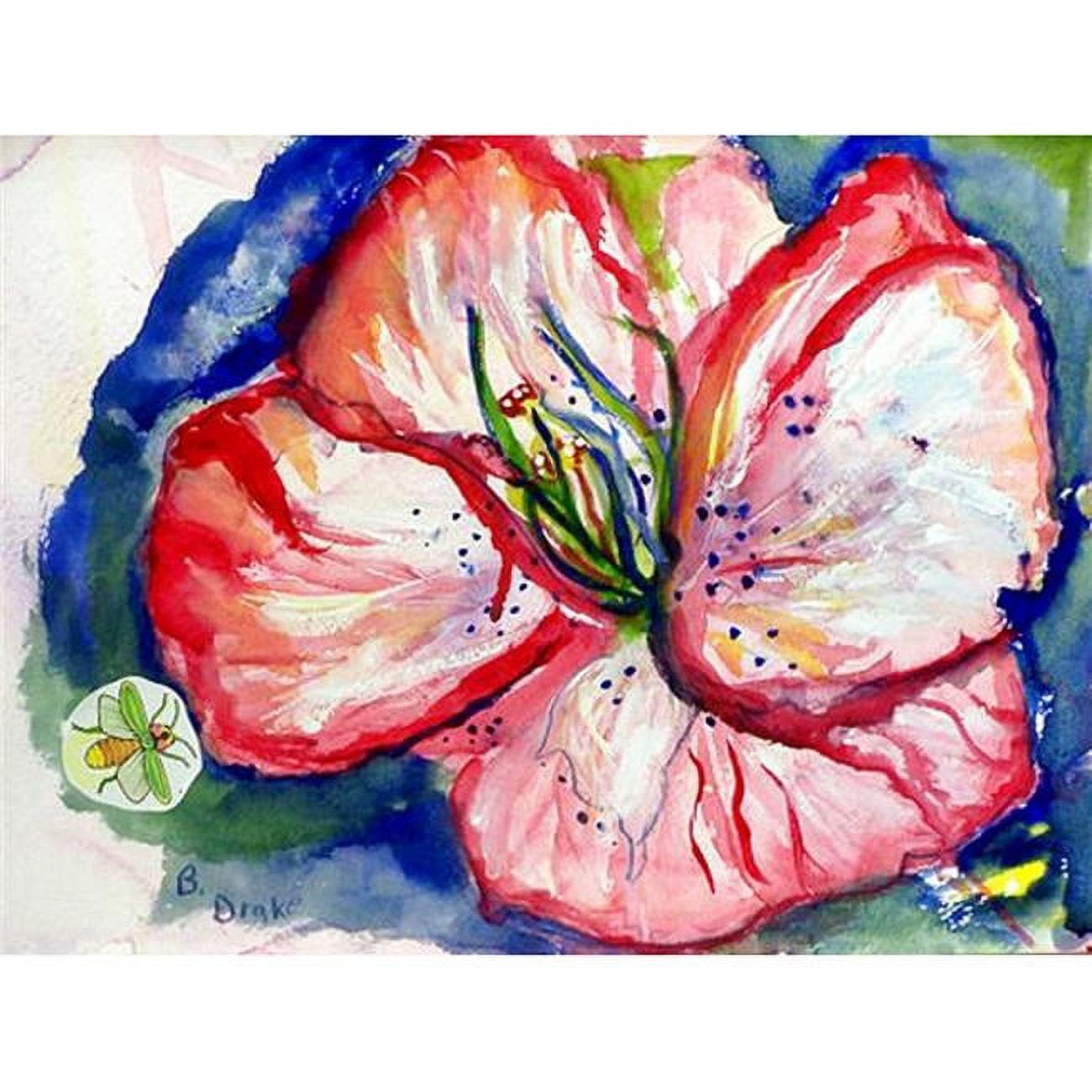 Picture of Betsy Drake KT422 16 x 25 in. Hibiscus Kitchen Towel