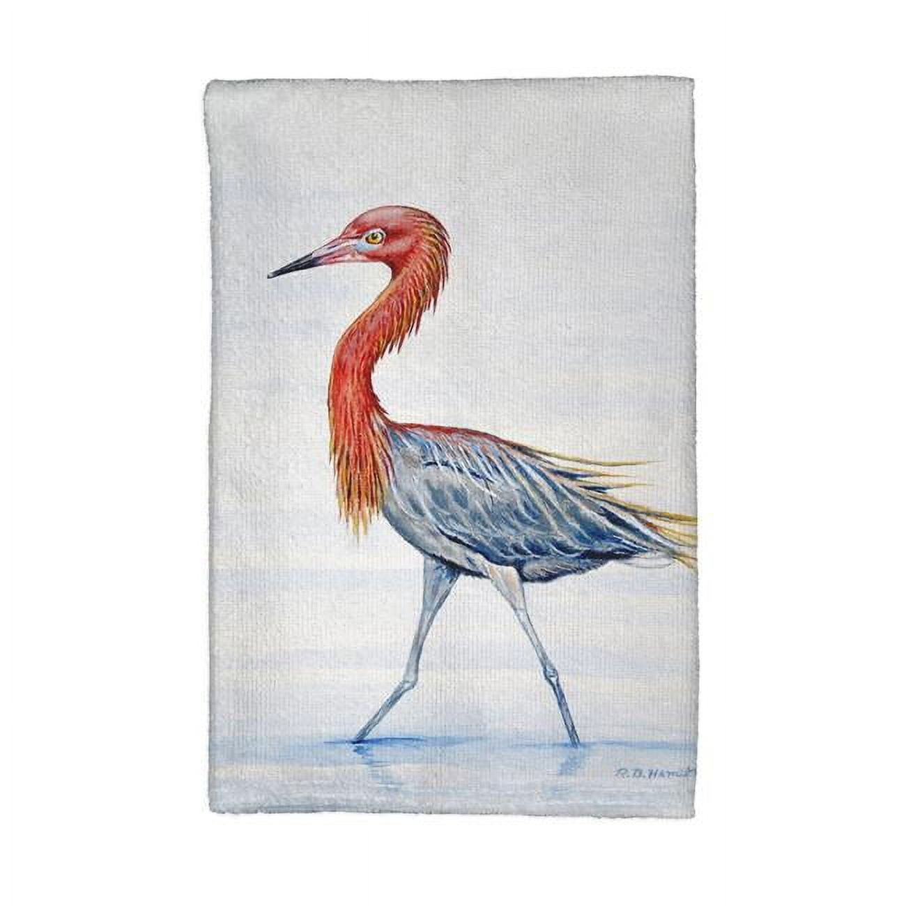 Picture of Betsy Drake KT820 16 x 25 in. Reddish Egret Kitchen Towel