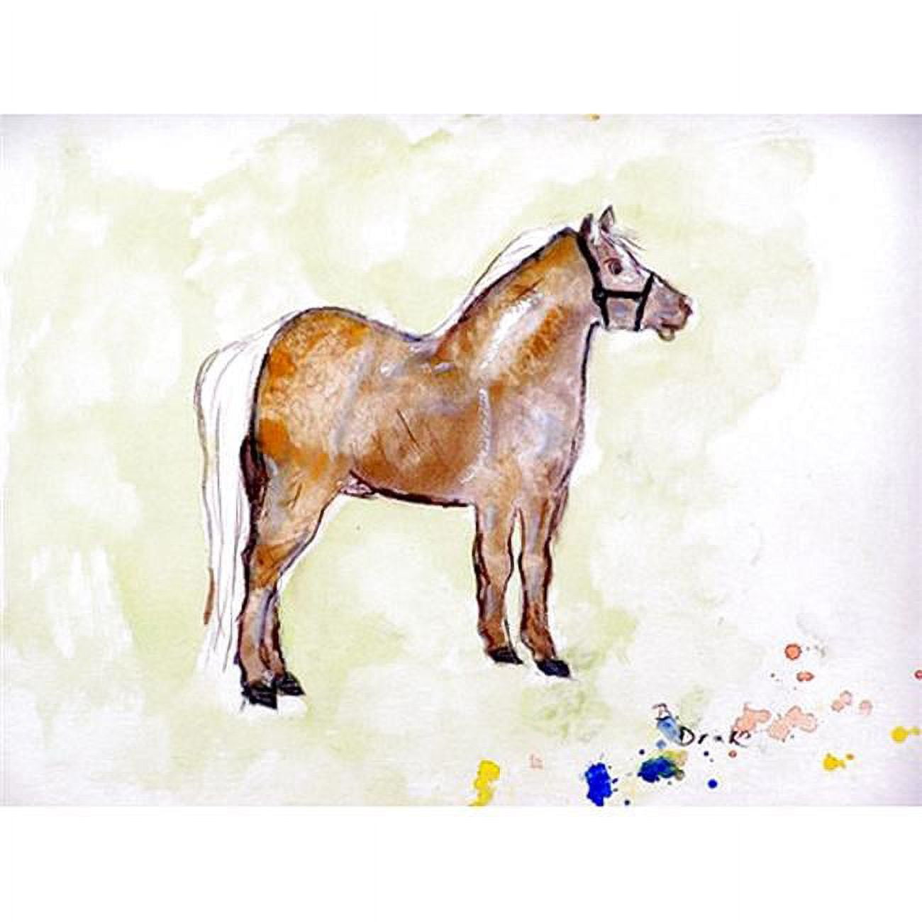 Picture of Betsy Drake KT935 16 x 25 in. Shetland Pony Kitchen Towel