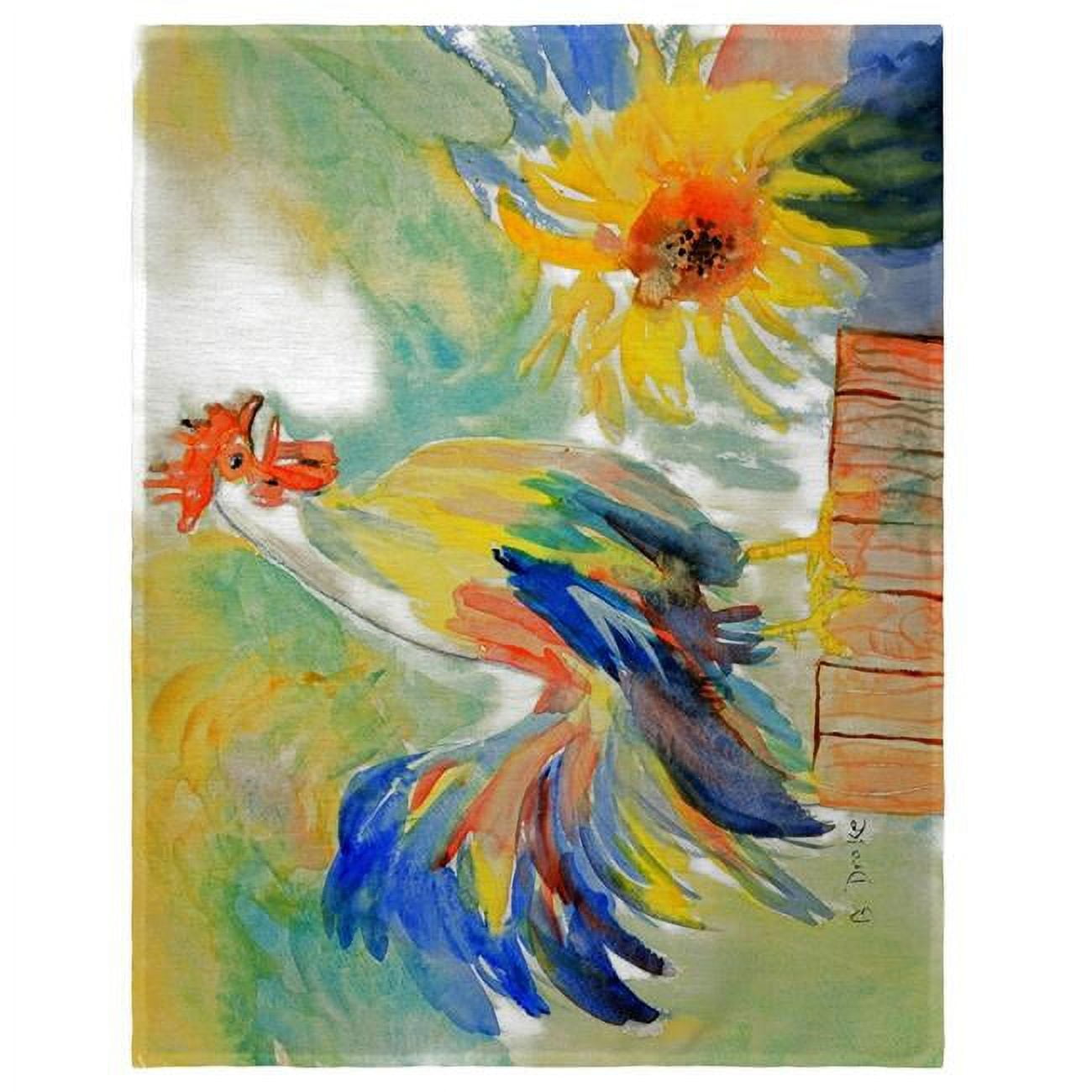 Picture of Betsy Drake PM265 14 x 18 in. Betsys Rooster Place Mat - Set of 4