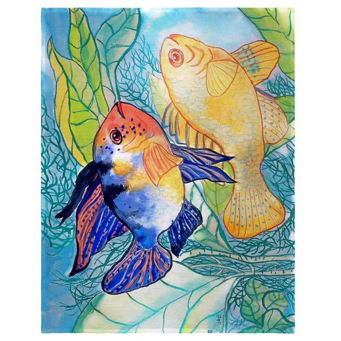 Picture of Betsy Drake PM300 14 x 18 in. Betsys Two Fish Place Mat - Set of 4