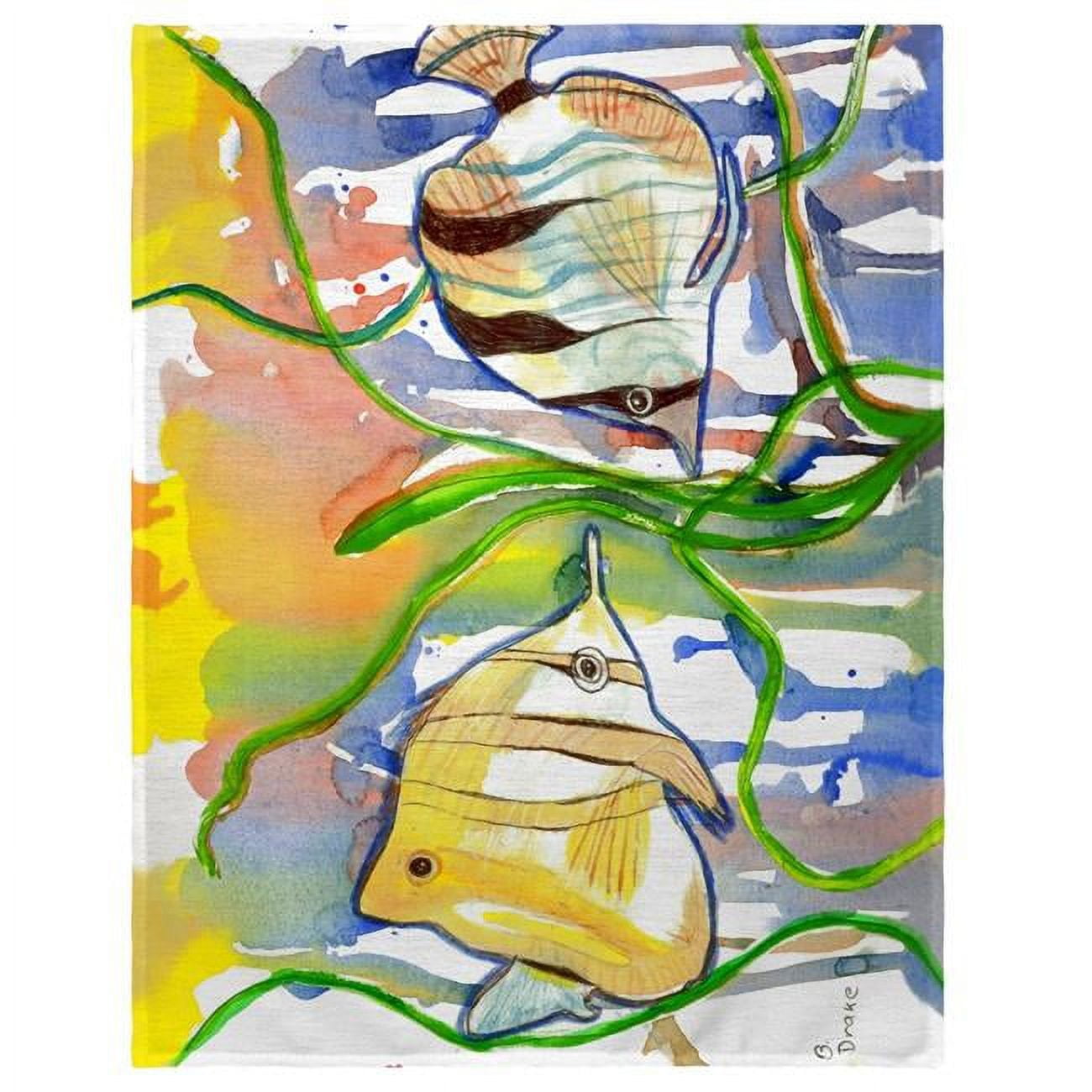 Picture of Betsy Drake PM305 14 x 18 in. Angel Fish Place Mat - Set of 4