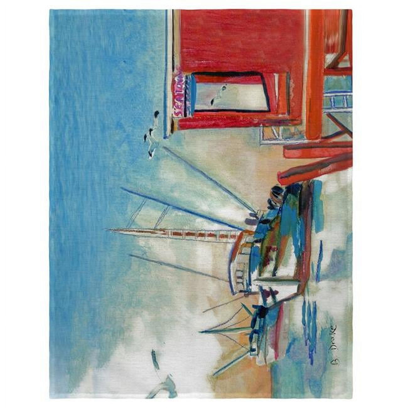 Picture of Betsy Drake PM308 14 x 18 in. Shrimp Boat Place Mat - Set of 4