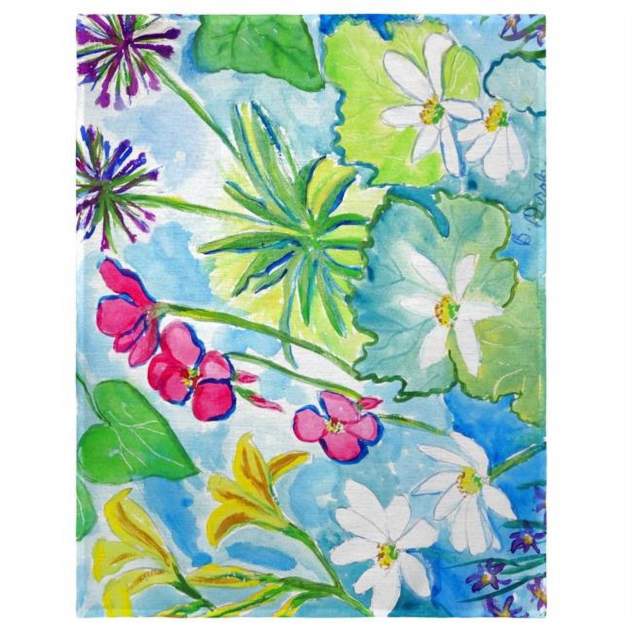 Picture of Betsy Drake PM826 14 x 18 in. Wild Garden Place Mat - Set of 4
