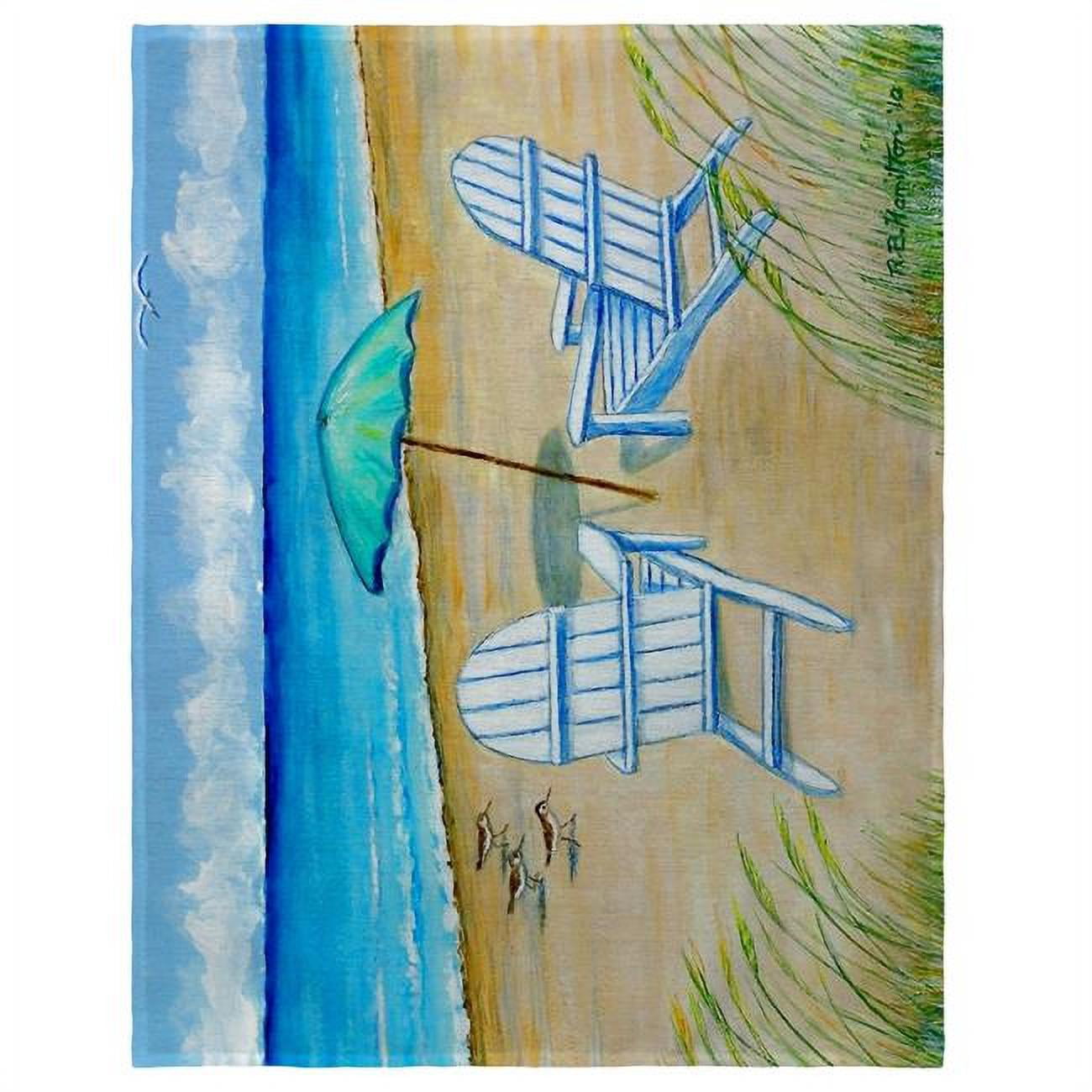 Picture of Betsy Drake PM997 14 x 18 in. Adirondack Chairs Place Mat - Set of 4