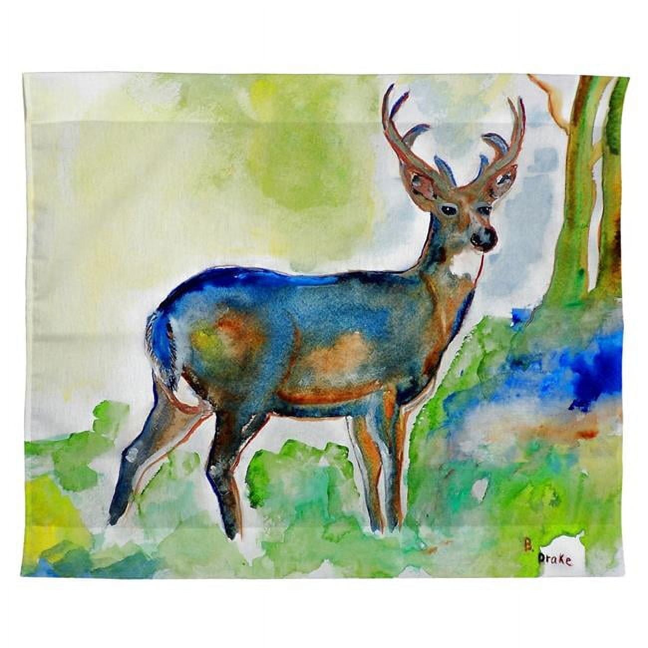 24 x 30 in. Betsys Deer Outdoor Wall Hanging