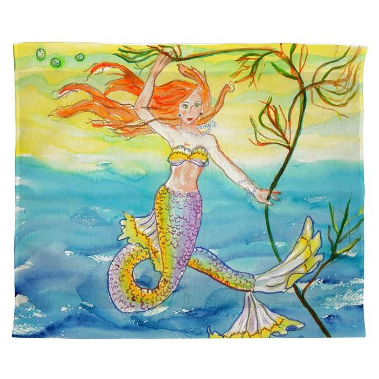 24 x 30 in. Betsys Mermaid Outdoor Wall Hanging