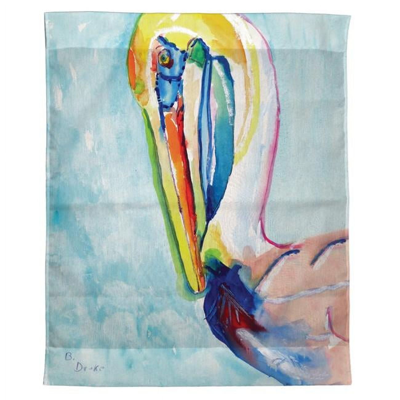 24 x 30 in. Pelican Head Outdoor Wall Hanging