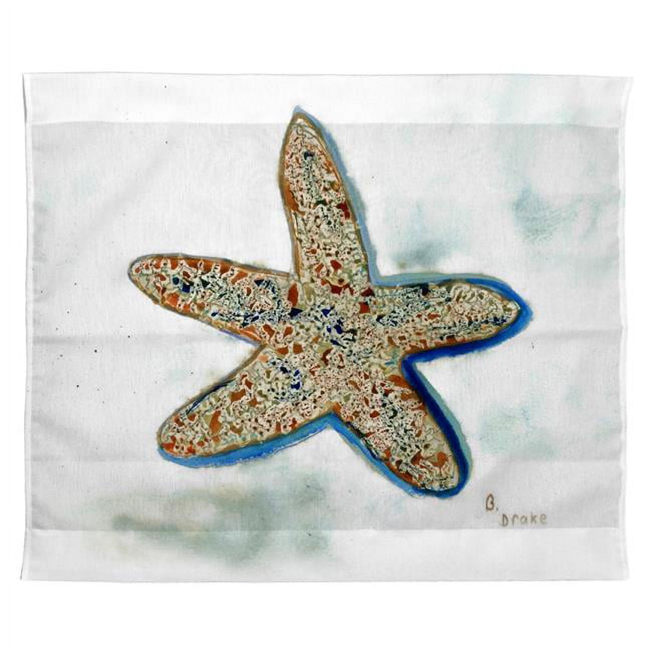 24 x 30 in. Starfish Outdoor Wall Hanging