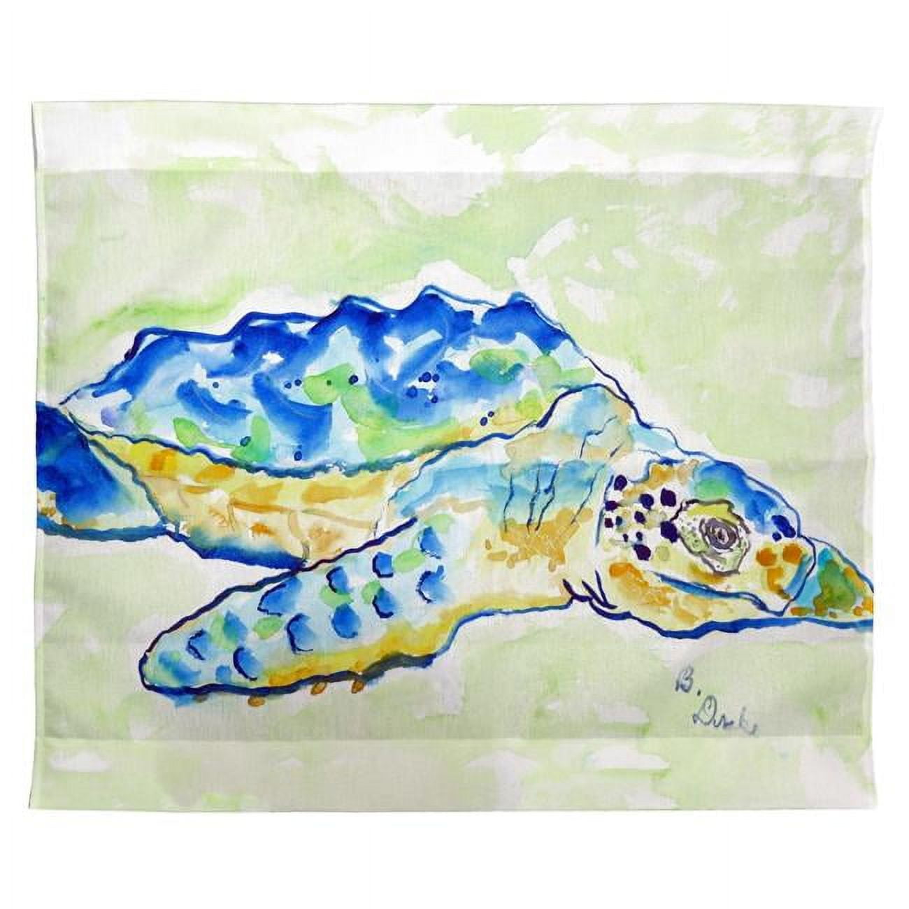 24 x 30 in. Loggerhead Turtle Outdoor Wall Hanging