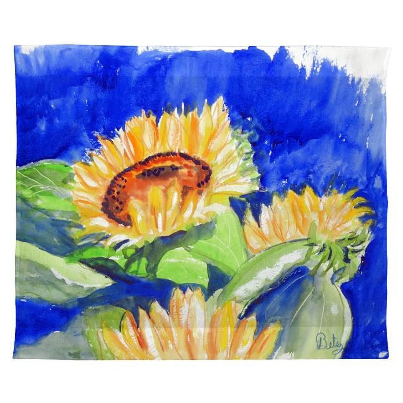 24 x 30 in. Rising Sunflower Outdoor Wall Hanging