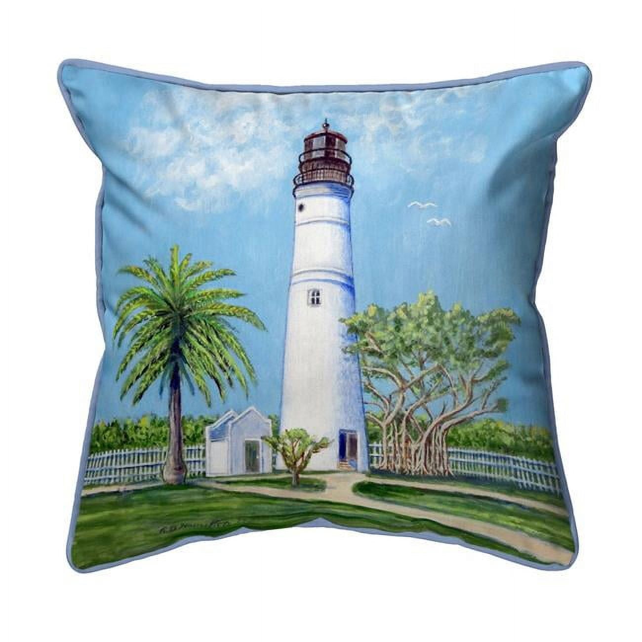12 x 12 in. Key West Lighthouse Small Pillow