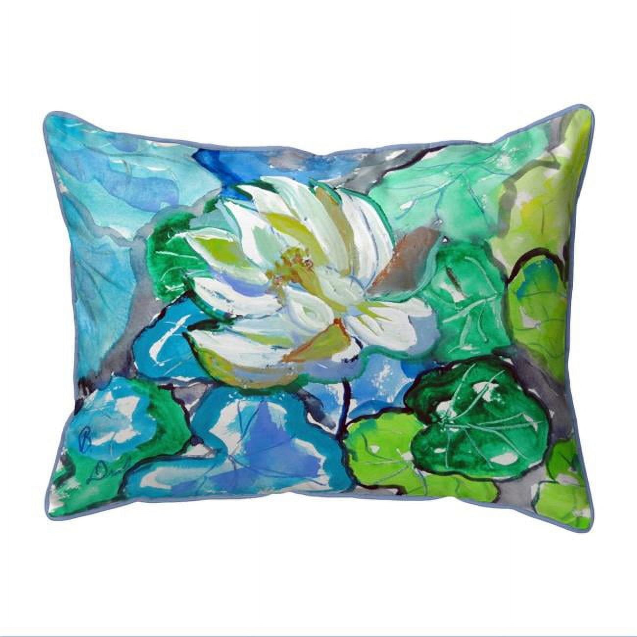 11 x 14 in. White Lily Small Pillow