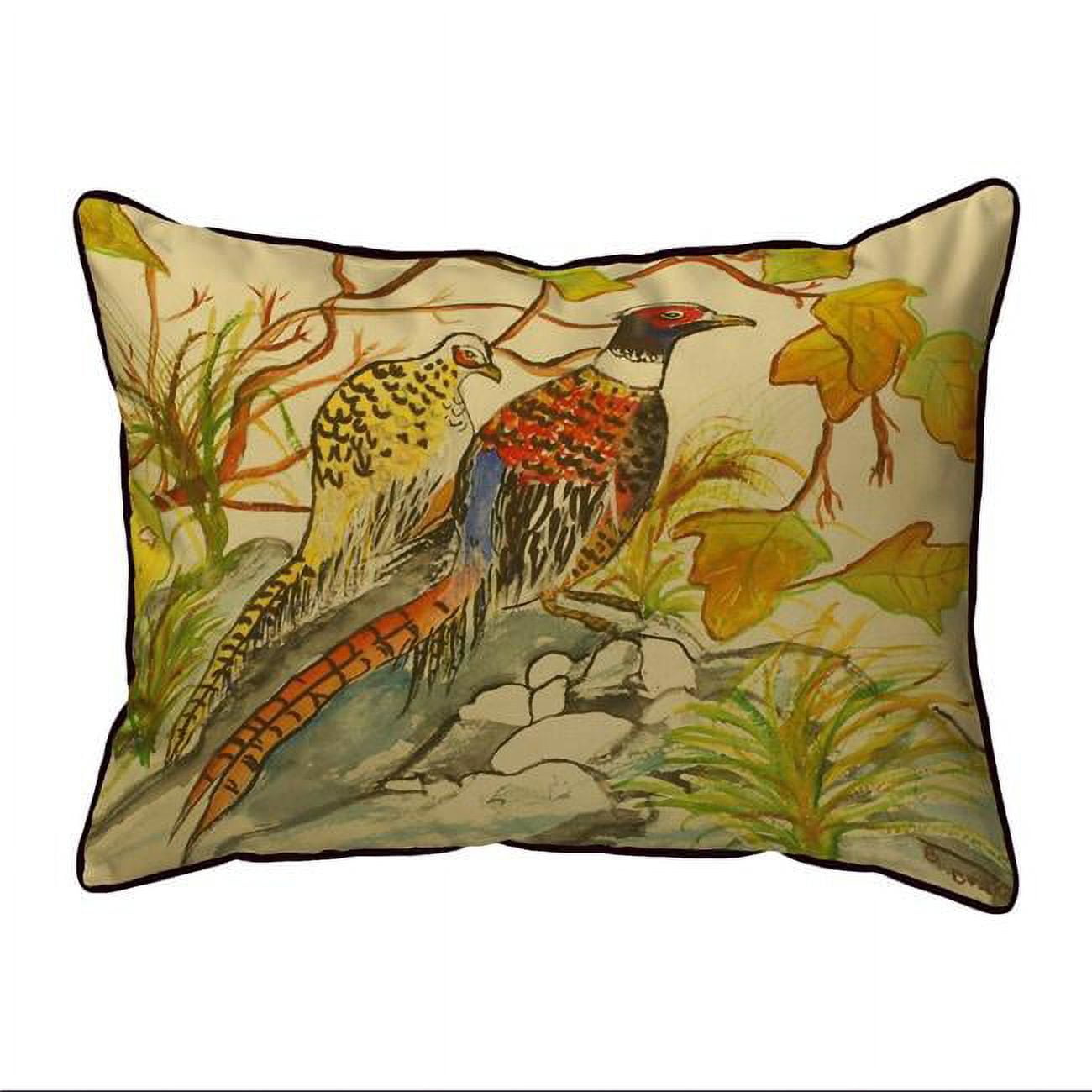 20 x 24 in. Pheasant Extra Large Zippered Pillow