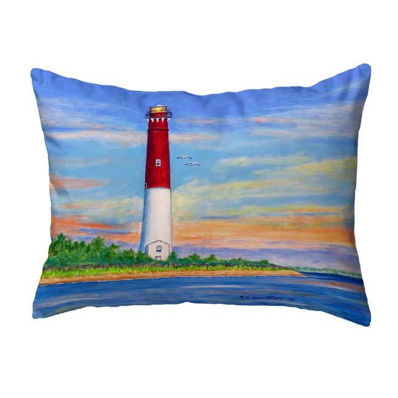 16 x 20 in. Barnegot Lighthouse Noncorded Pillow