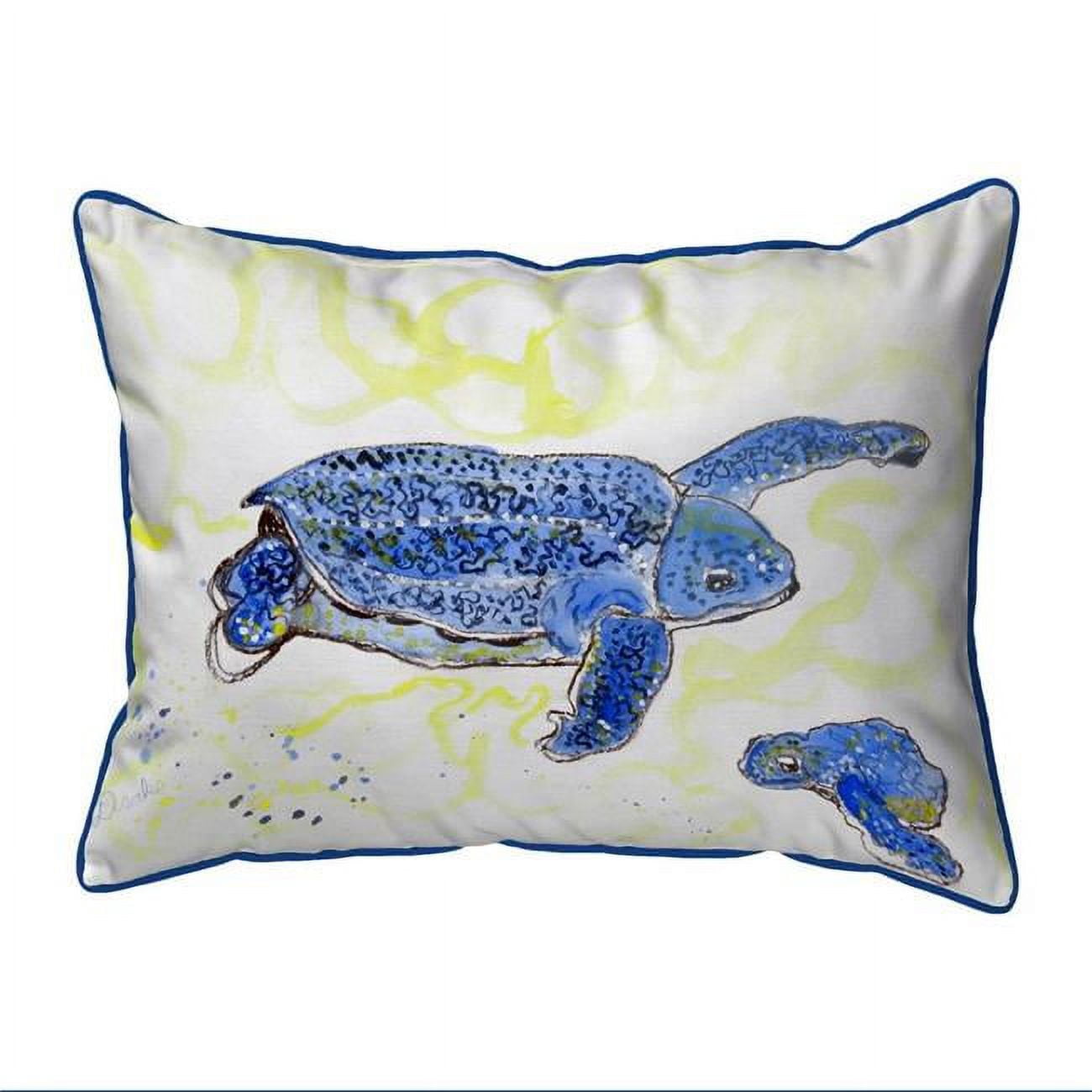 16 x 20 in. Sea Turtle & Eggs Large Indoor & Outdoor Pillow