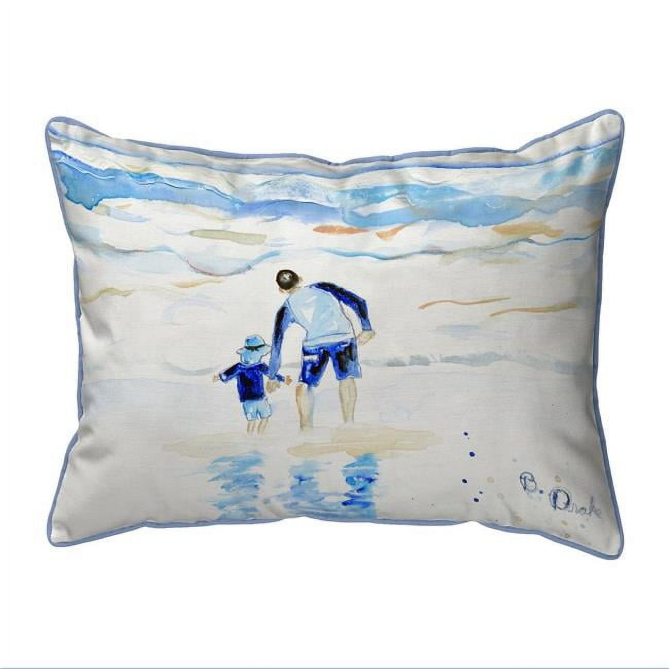 16 x 20 in. Facing the Waves Large Indoor & Outdoor Pillow