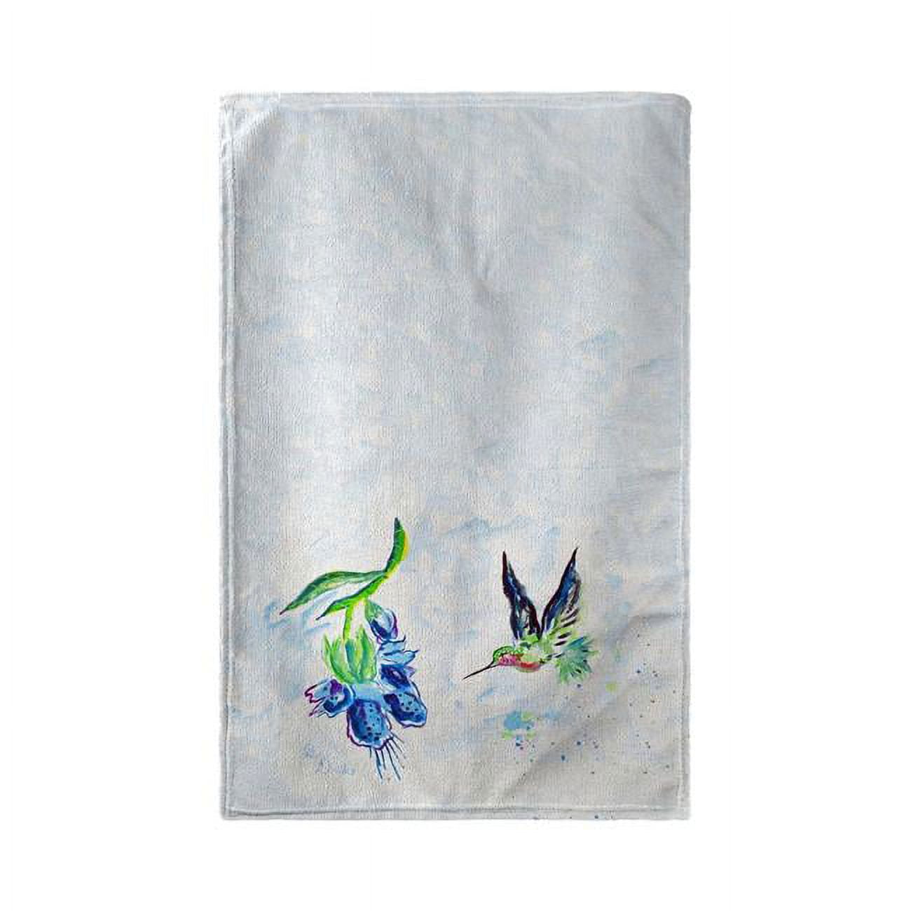 Picture of Betsy Drake KT712 16 x 25 in. Hovering Hummingbird Kitchen Towel