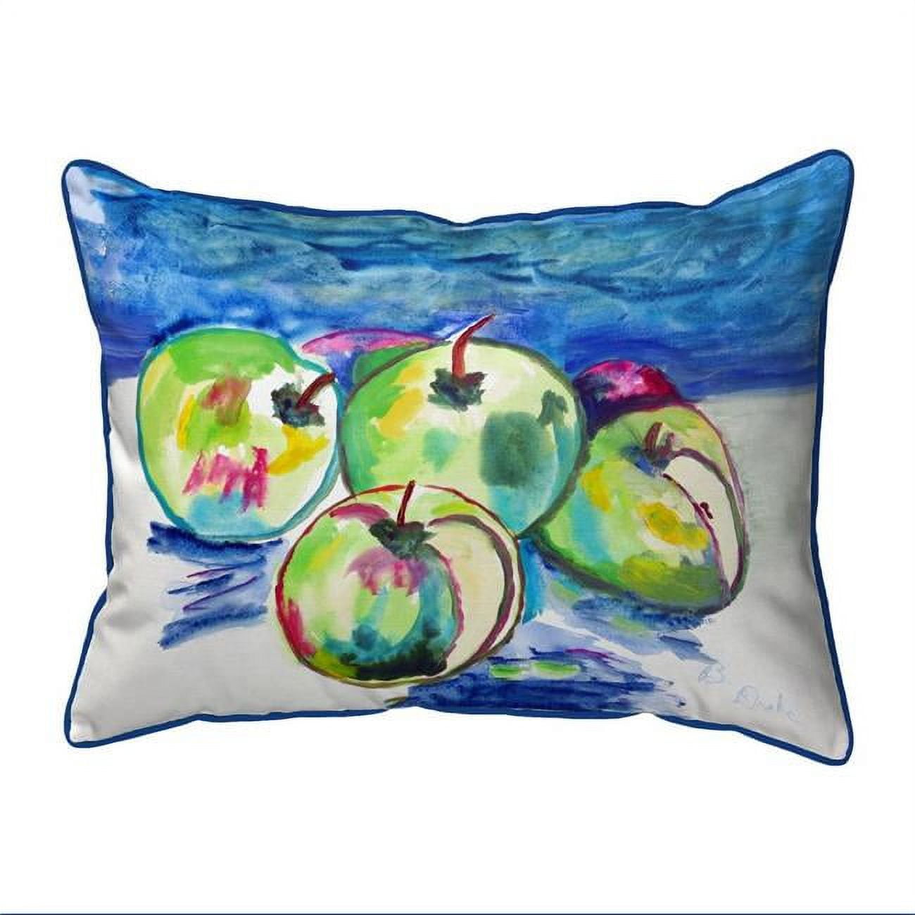 11 x 14 in. Four Apples Small Indoor & Outdoor Pillow