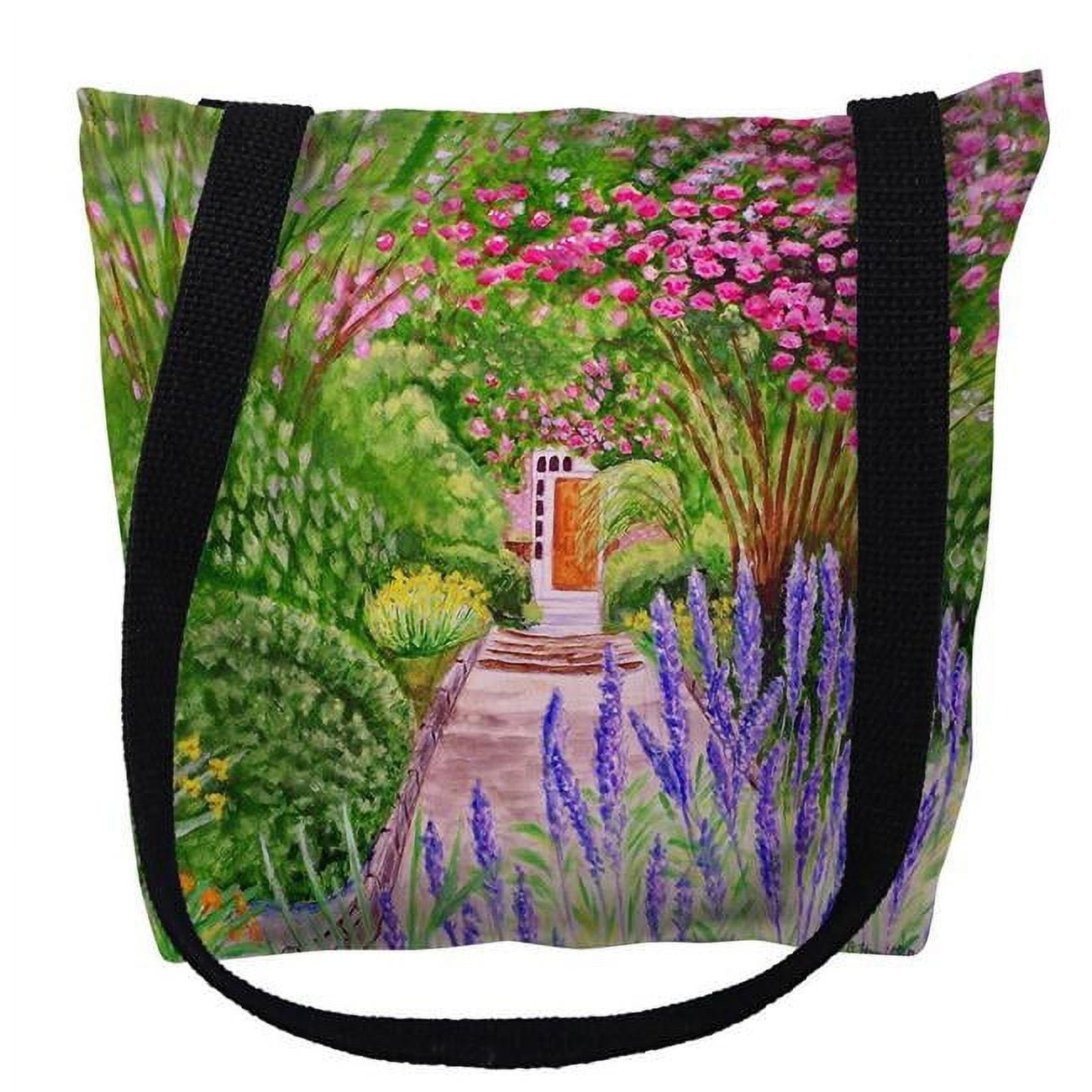 16 x 16 in. Garden Door Tote Bag - Medium
