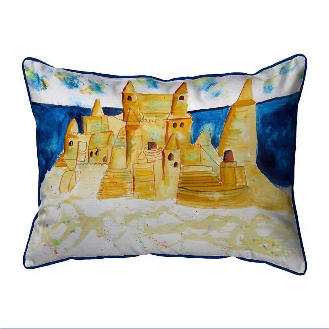 16 x 20 in. Sand Castle Large Indoor & Outdoor Pillow