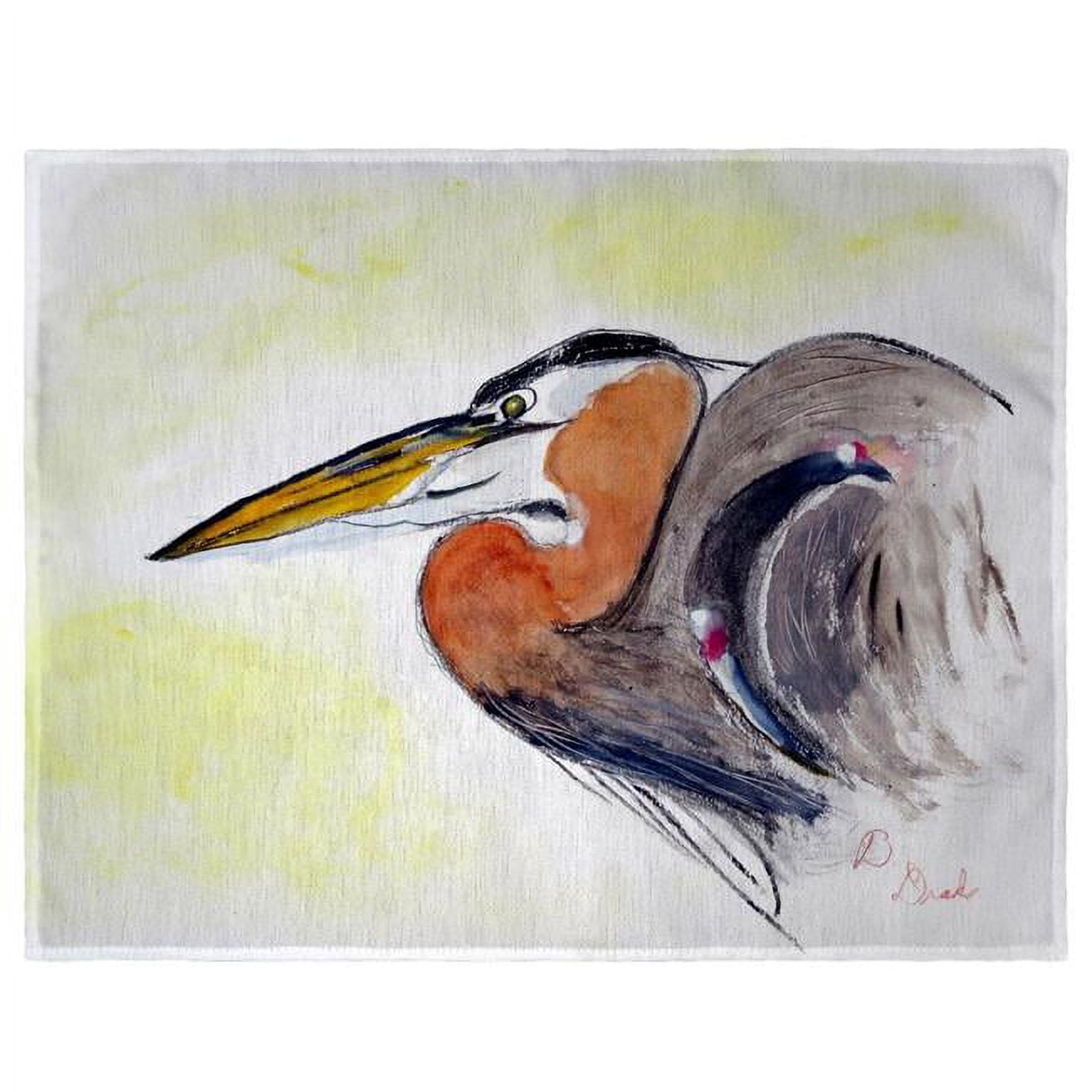 Heron Portrait Place Mat - Set of 4