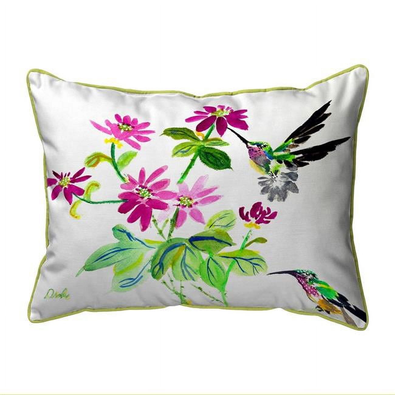20 x 24 in. Ruby Throat Extra Large Zippered Pillow