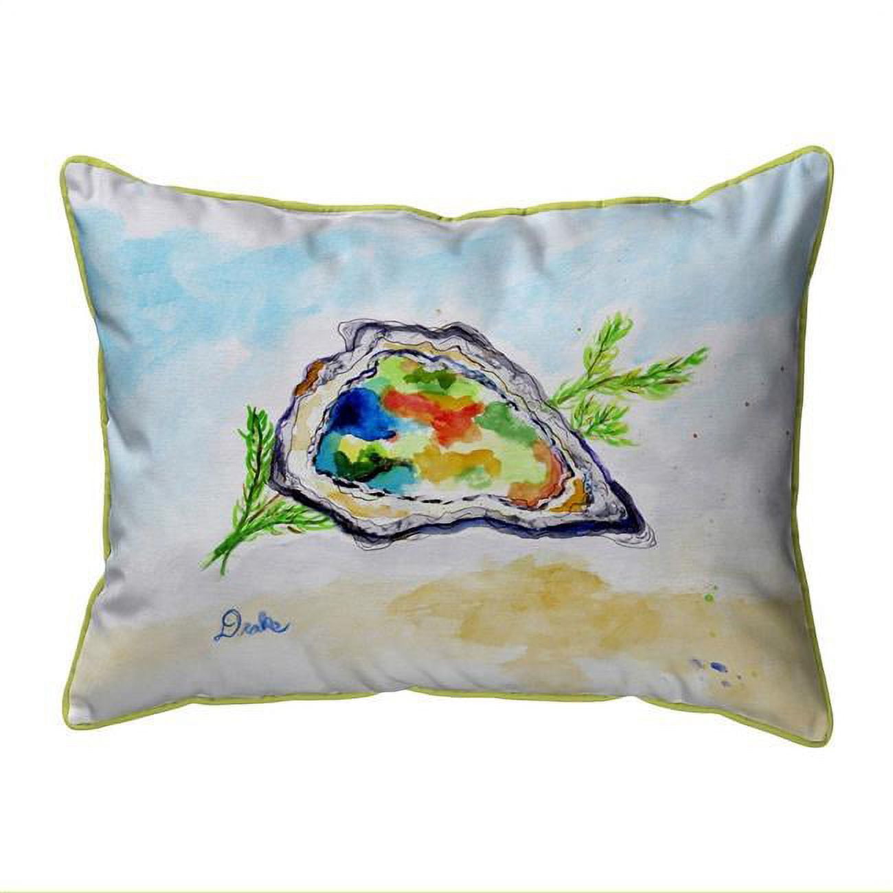 20 x 24 in. Colorful Oyster Extra Large Zippered Pillow