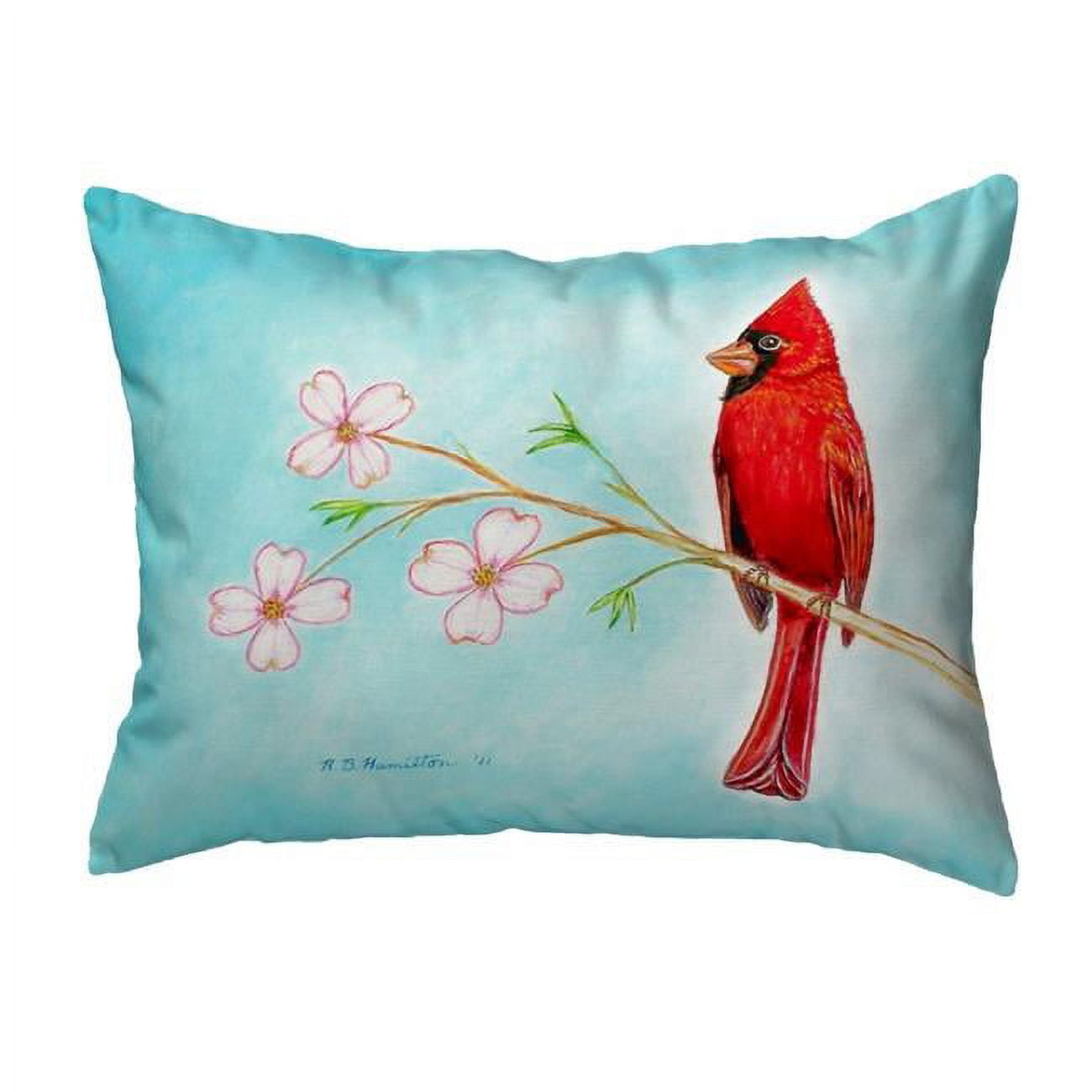 11 x 14 in. Dicks Cardinal Small No-Cord Pillow