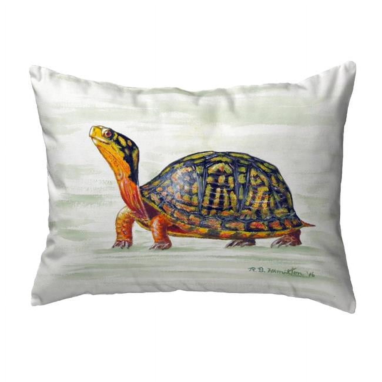 11 x 14 in. Happy Turtle Small No-Cord Pillow