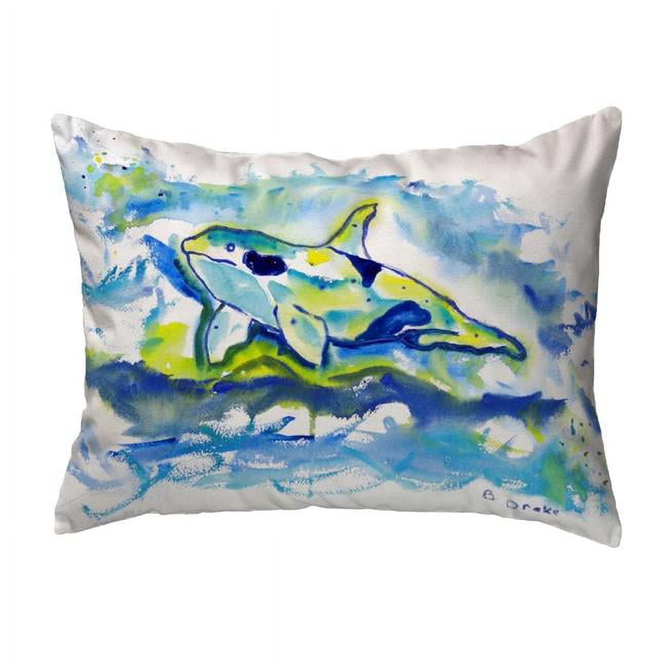 11 x 14 in. Orca Small No-Cord Pillow