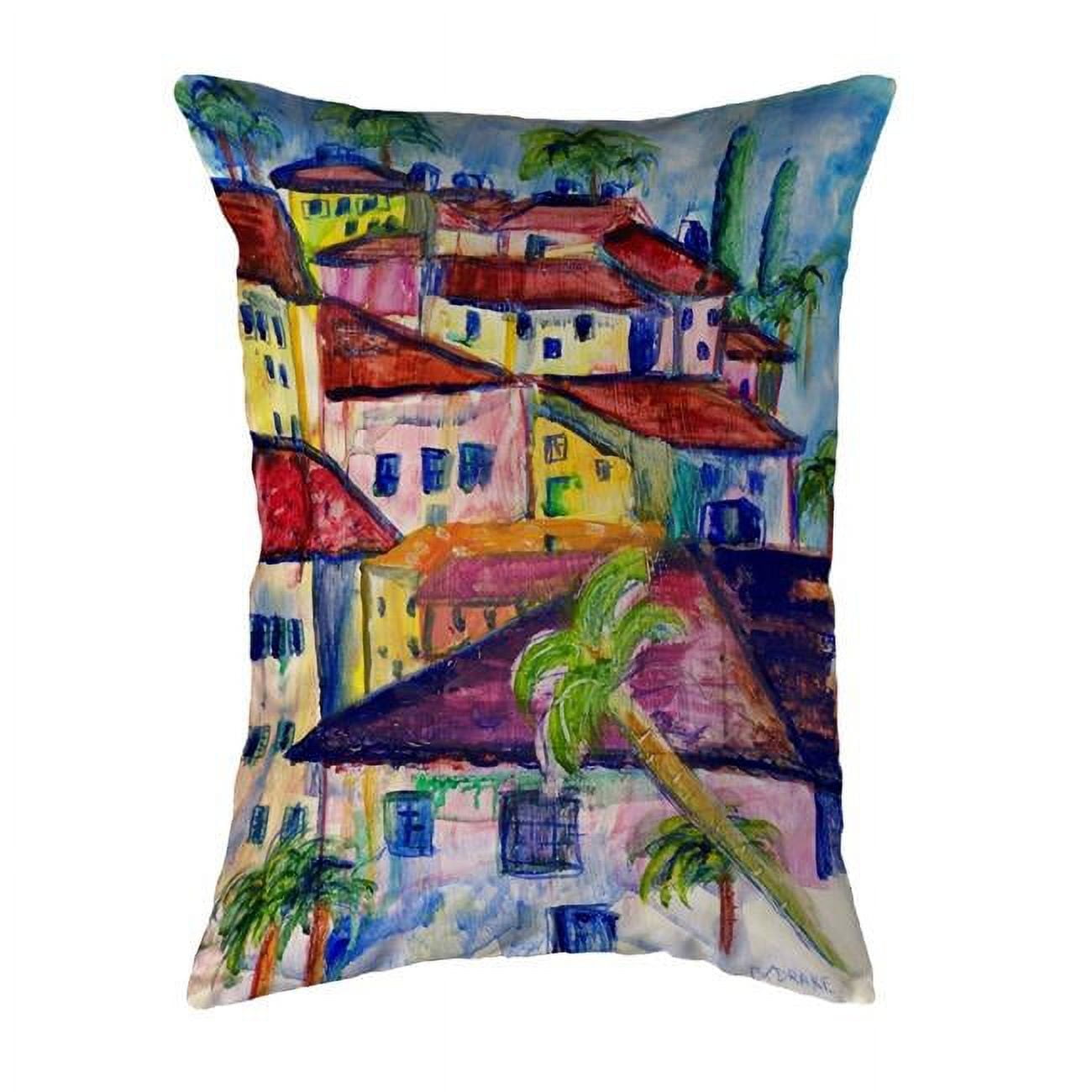 11 x 14 in. Fun City I Small No-Cord Pillow