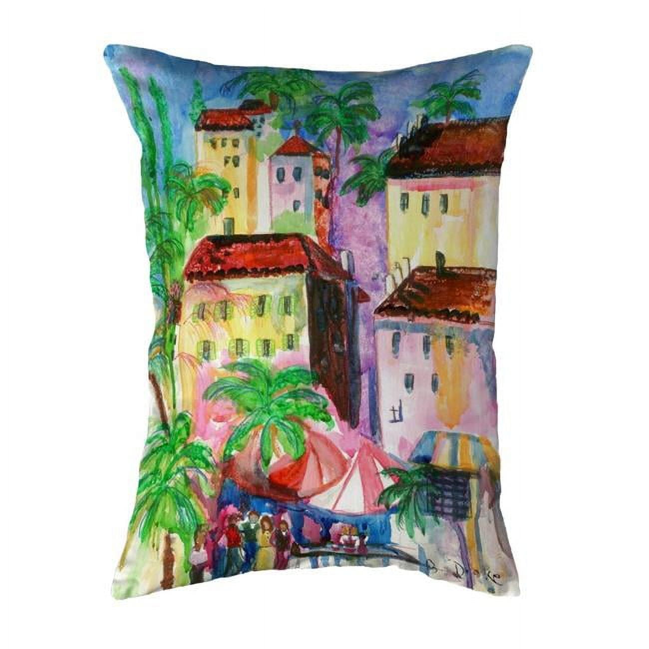 11 x 14 in. Fun City II Small No-Cord Pillow