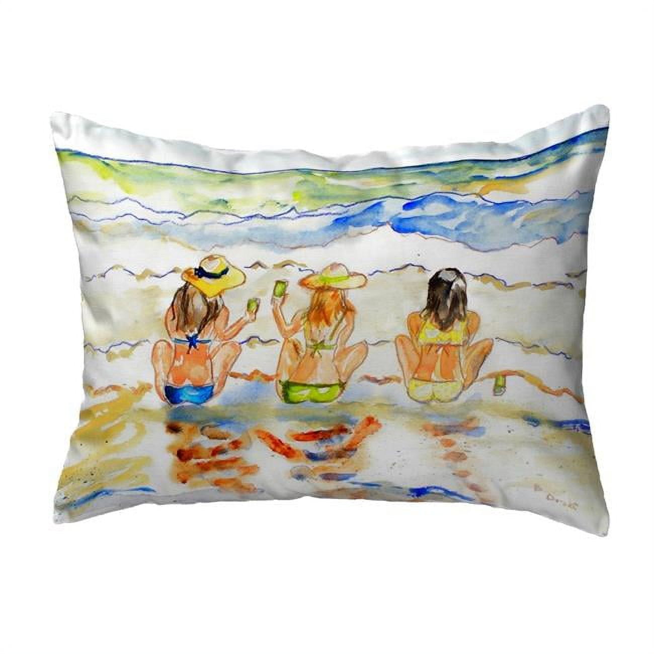 11 x 14 in. Bottoms Up Small No-Cord Pillow