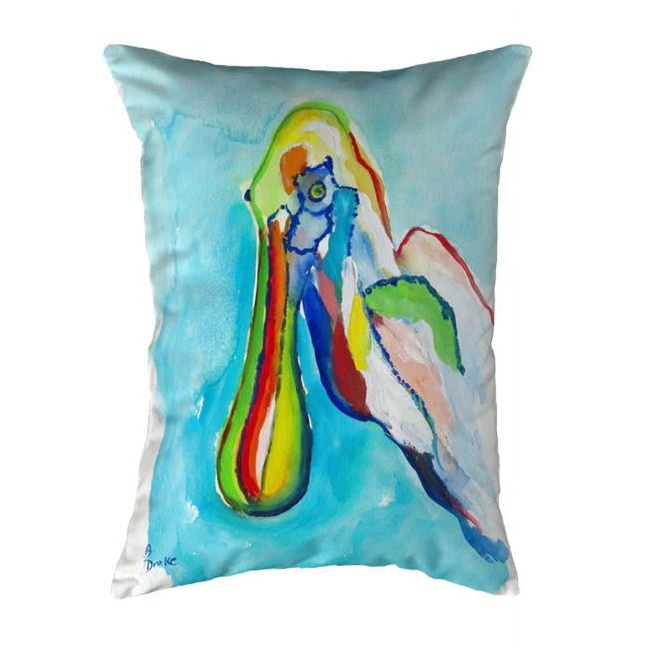 11 x 14 in. Spoonbill Head Small No-Cord Pillow