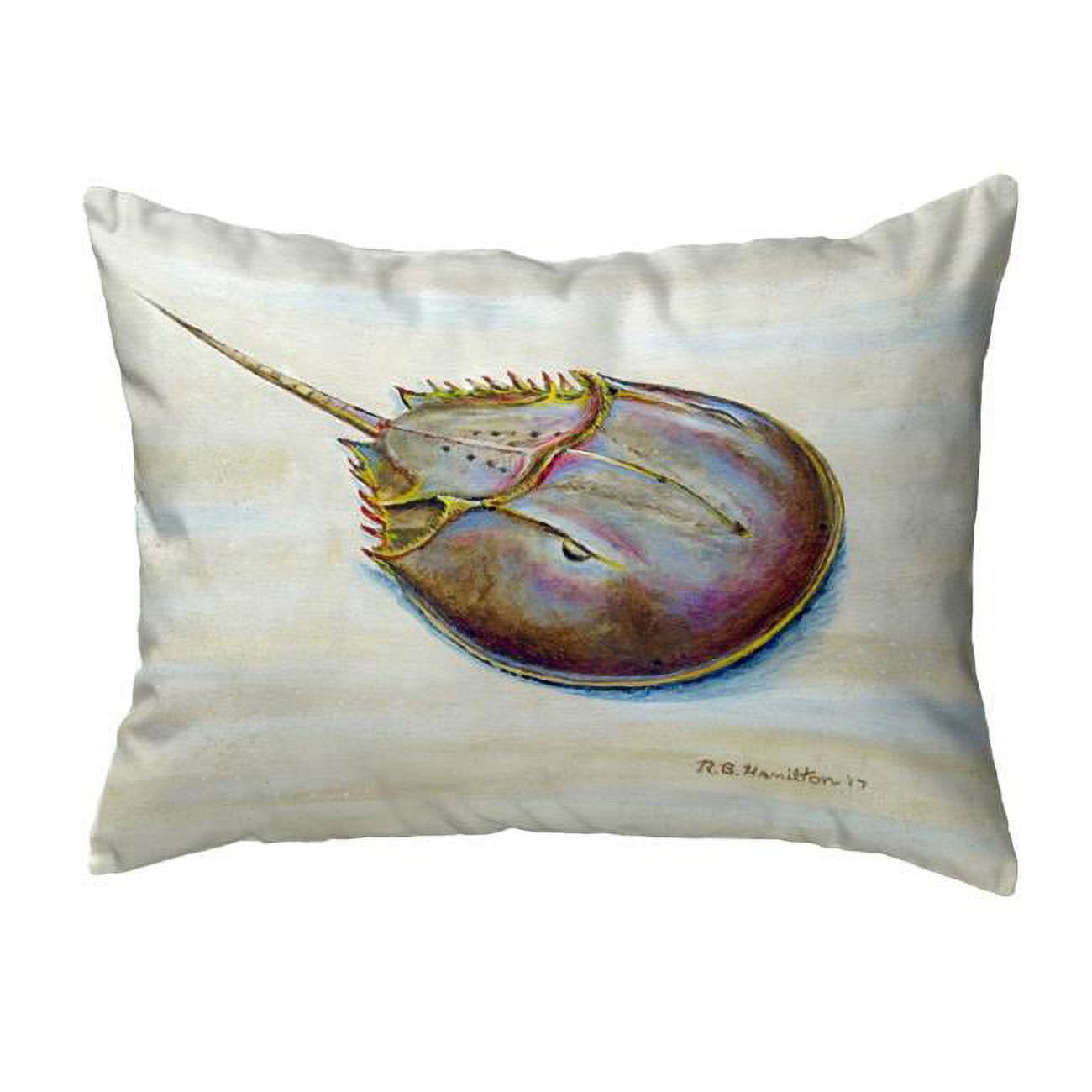 Horseshoe Crab Small No-Cord Pillow