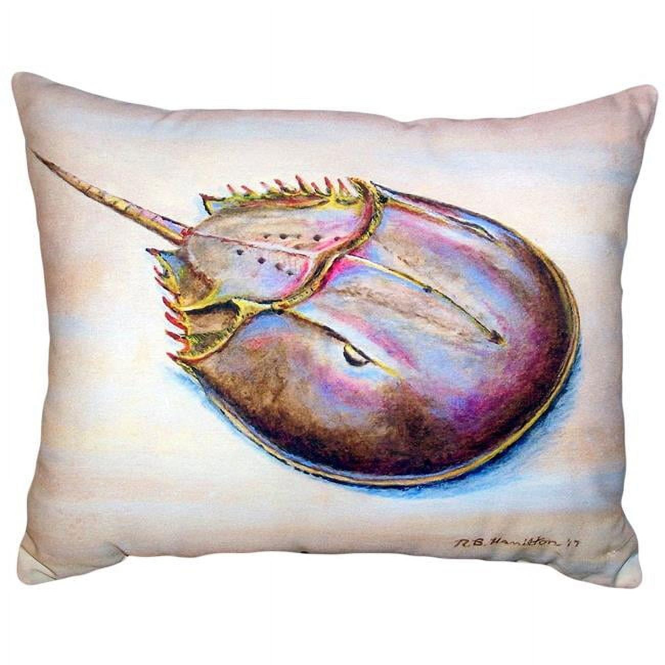 16 x 20 in. Horseshoe Crab No Cord Pillow