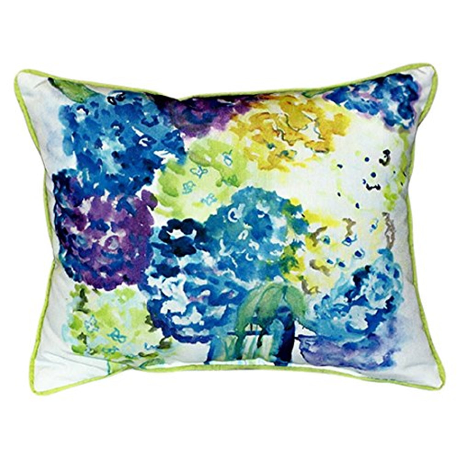 16 x 20 in. Betsys Hydrangea Large Indoor & Outdoor Pillow