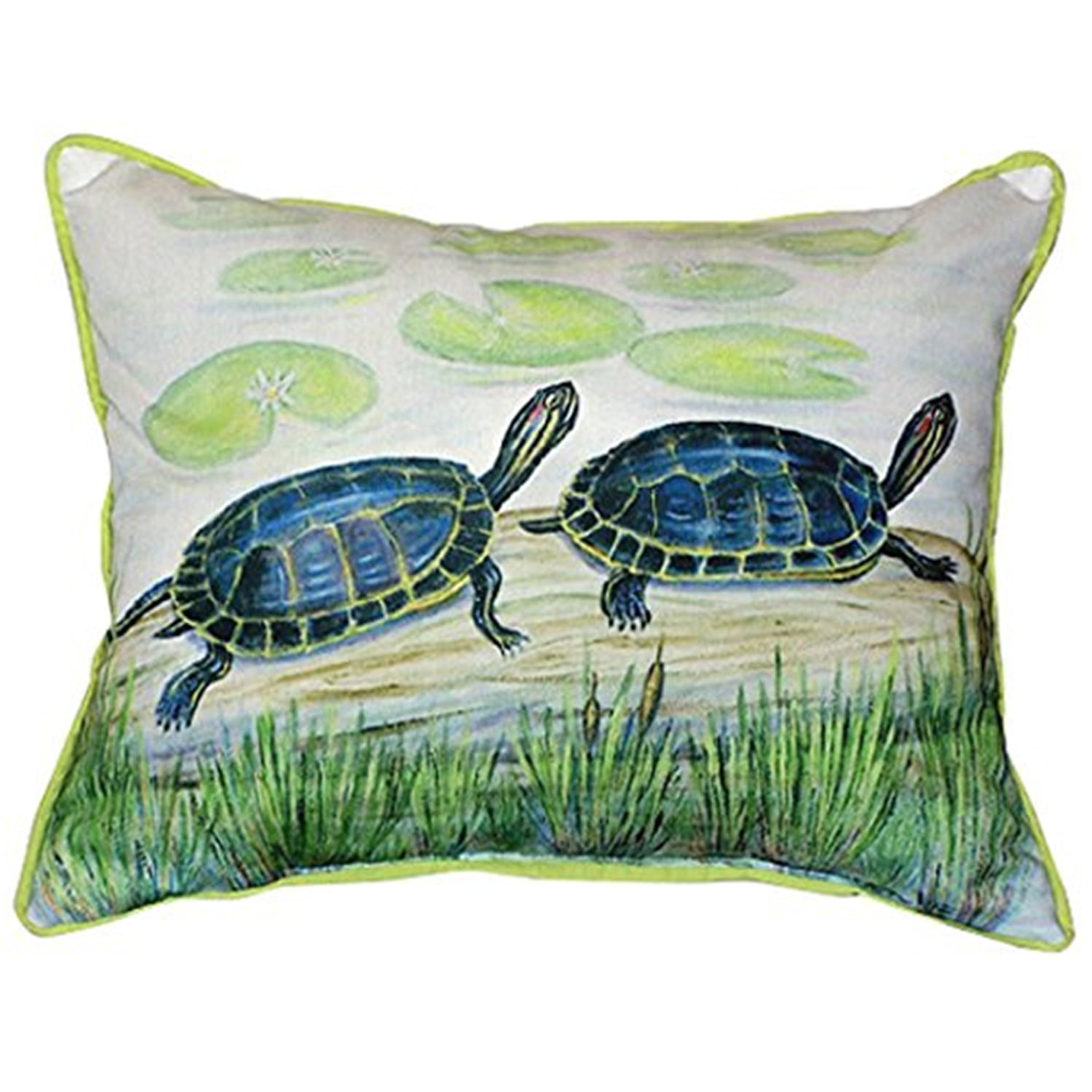16 x 20 in. Two Turtles Large Indoor & Outdoor Pillow