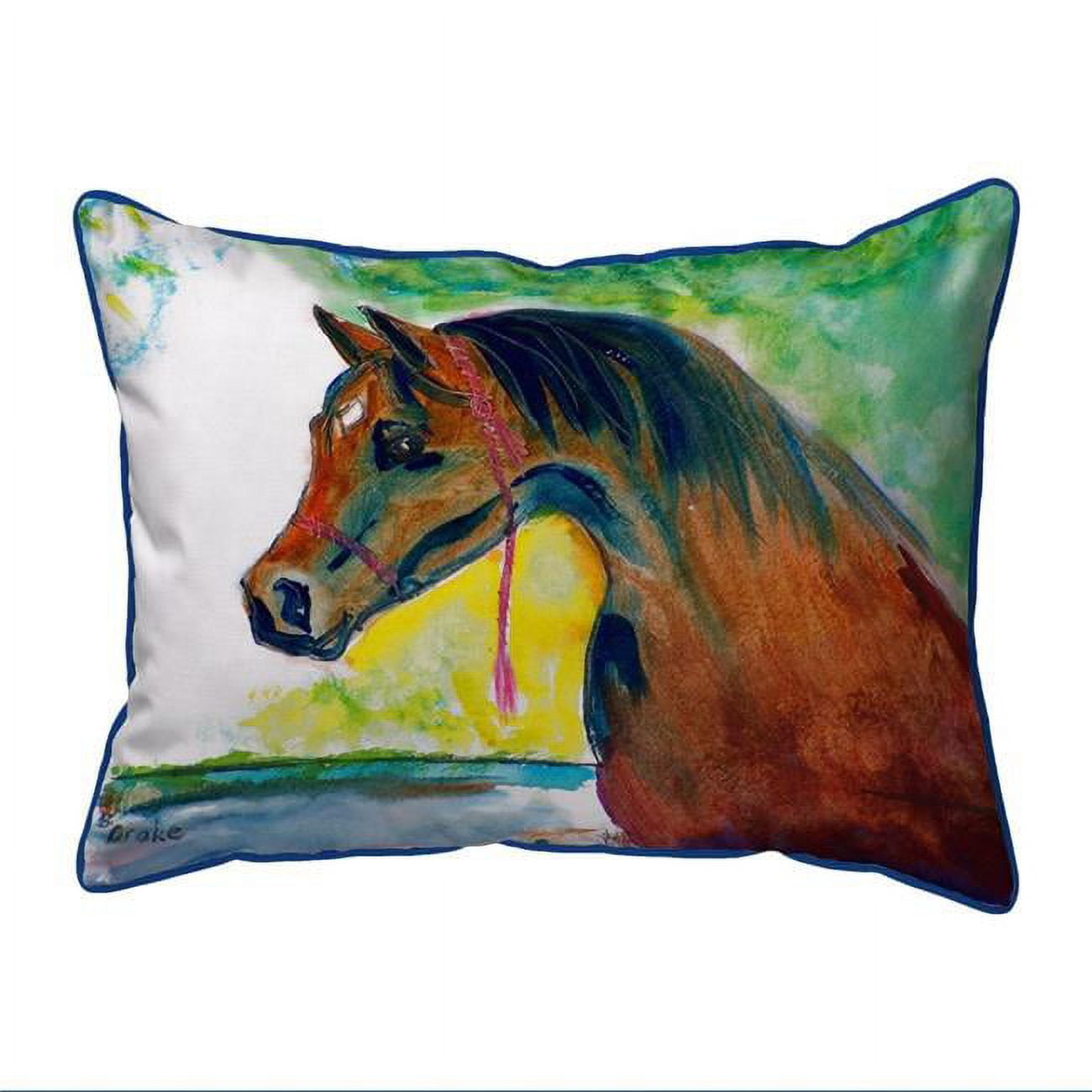 20 x 24 in. Prize Horse Extra Large Zippered Pillow