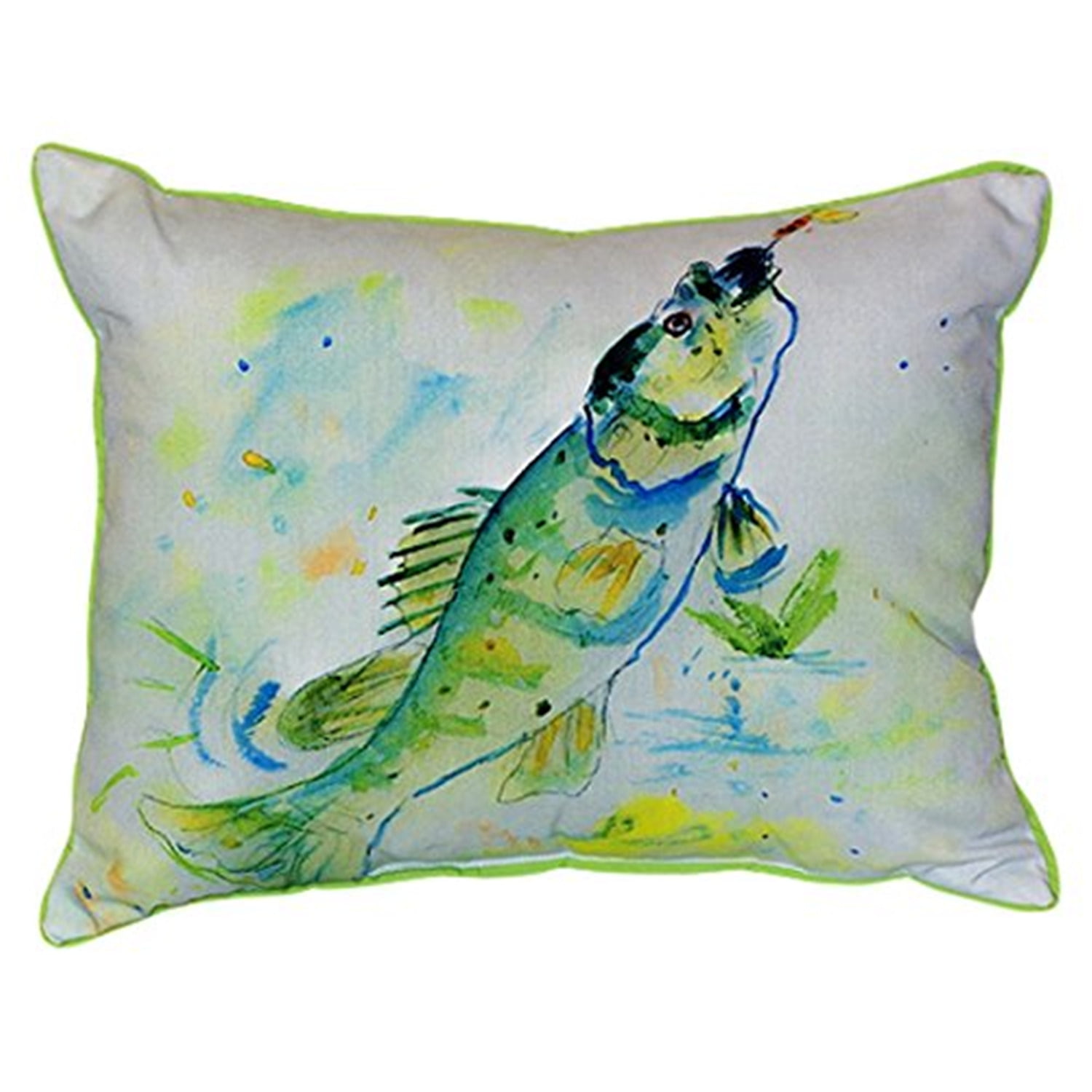 16 x 20 in. Yellow Perch Large Indoor & Outdoor Pillow