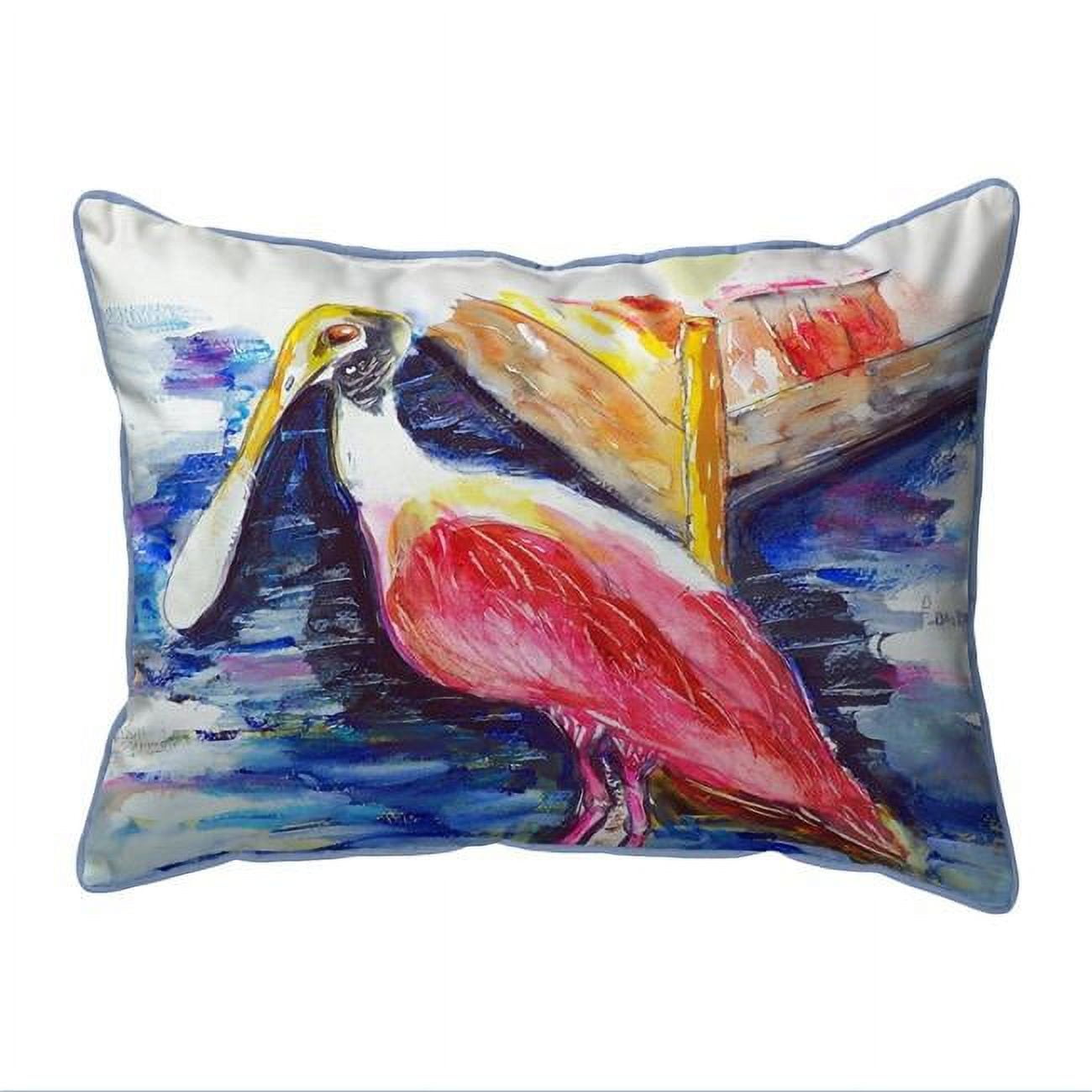 20 x 24 in. Spoonbill Extra Large Zippered Pillow