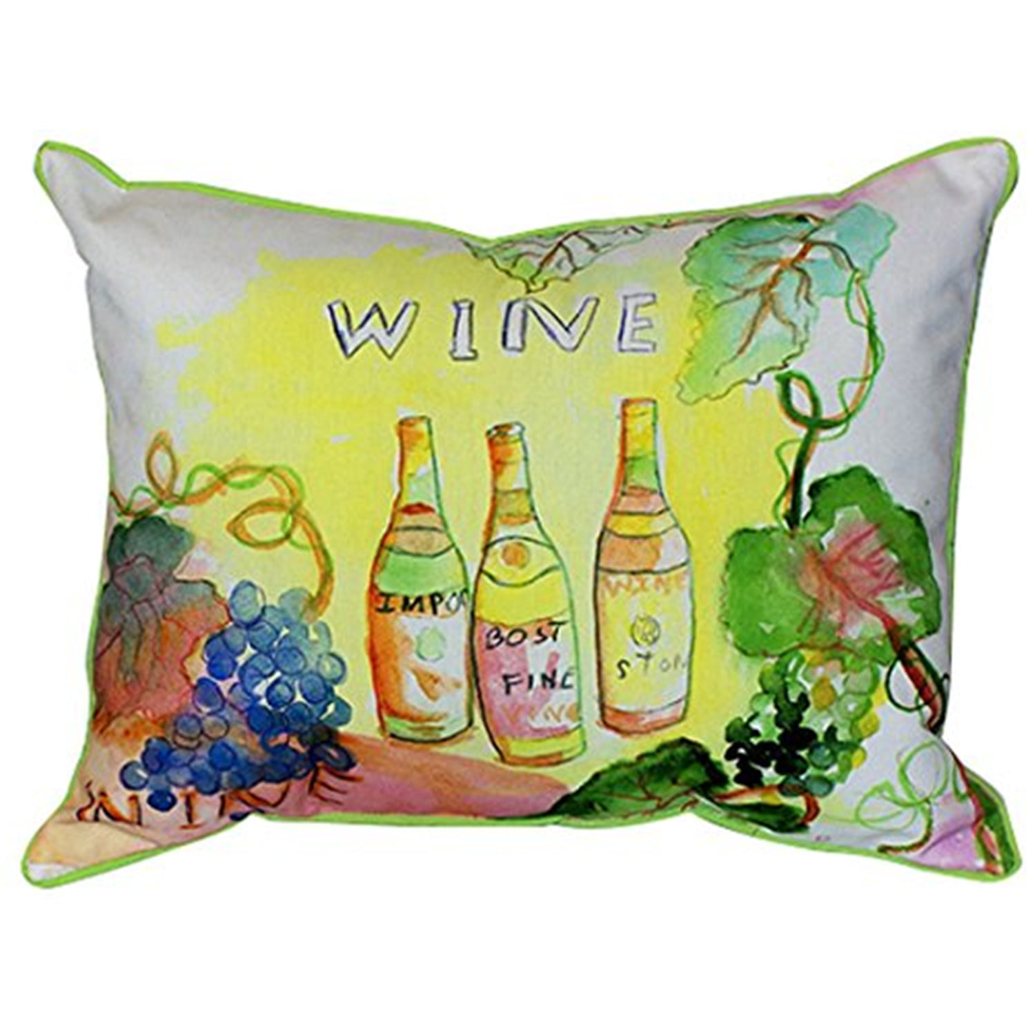 16 x 20 in. Wine Bottles Large Indoor & Outdoor Pillow