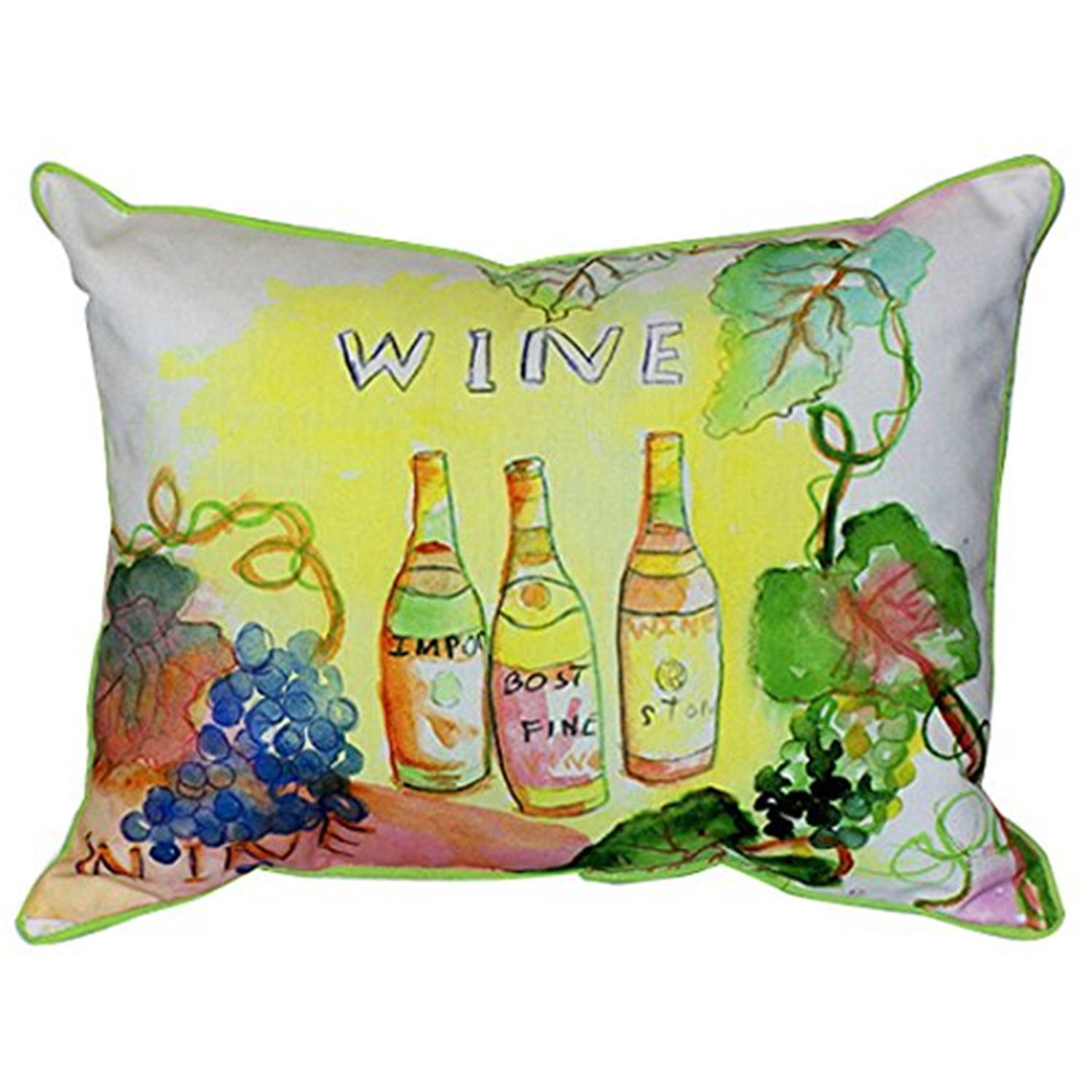 20 x 24 in. Wine Bottles Extra Large Zippered Pillow