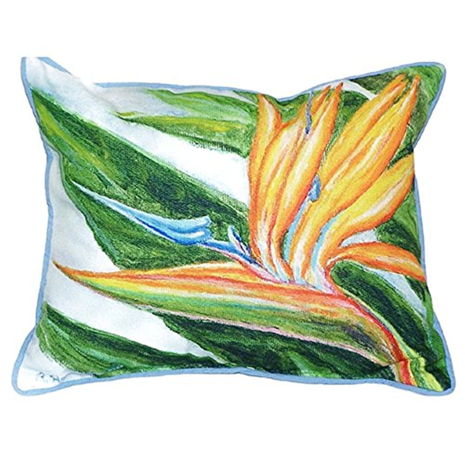 20 x 24 in. Bird of Paradise Extra Large Zippered Pillow