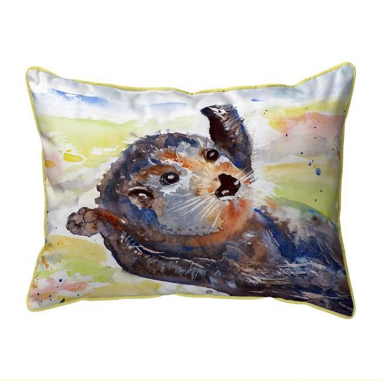 20 x 24 in. Otter Extra Large Zippered Pillow